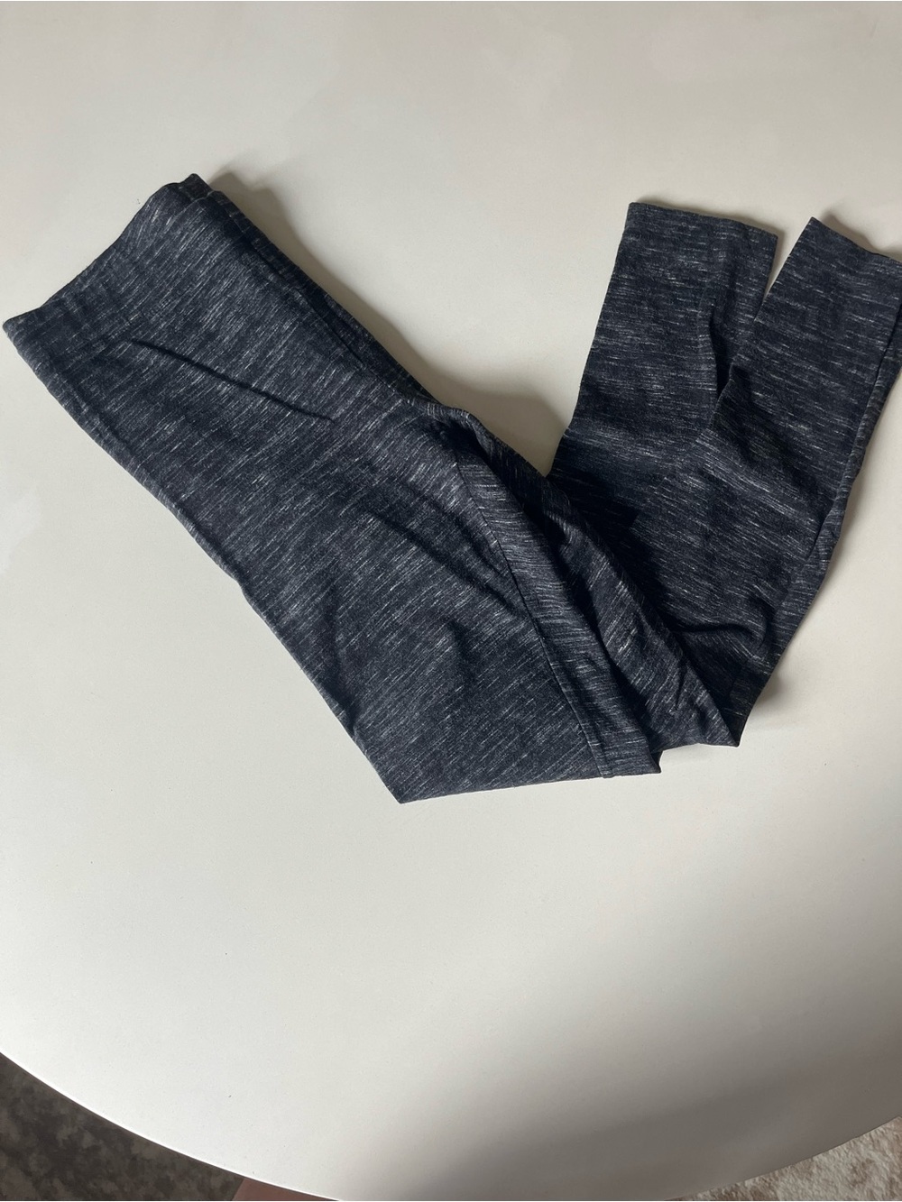 Ann Taylor Loft Gray Leggings, Size Medium
